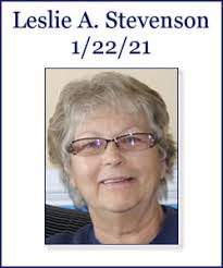 Leslie Stevenson Obituary January 22, 2021