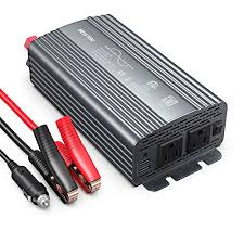 4.9 out of 5 stars. Bestek 500w Pure Sine Wave Power Inverter Dc 12v To 110v Ac Car Plug Inverter Adapter