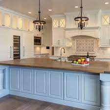 Often reflecting a home's historical origin, it brings balance to competing elements to create a subtle blend of. 75 Beautiful Blue Kitchen With Beige Cabinets Pictures Ideas July 2021 Houzz