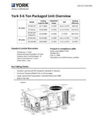 Mobile company went out of business sold all items at a mistake i was told it works. York 3 6 Ton Packaged Unit Overview Upgnet York 3 6 Ton Packaged Unit Overview Upgnet Pdf Pdf4pro
