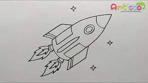 Learn about parts of a nasa space shuttle and how a rocket launch works! How To Draw Spaceship Easy Youtube