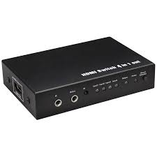 1.this 5 port hdmi switcher (also called an hdmi switch or hdmi selector) receives signals from up to 5 hdmi devices, and outputs to an hdtv/monitor, with your desired hd source selected by a simple remote control. Ultralink 4x1 Hdmi Switcher Ehs4x1a