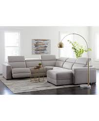 Plans for the full couch are here. Furniture Nevio Leather Power Reclining Sectional Sofa With Articulating Headrests Collection Created For Macy S Reviews Furniture Macy S