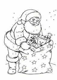 Père noël, sapin, bonhomme de neige et beaucoup plus. Meilleur Coloriage Noel Gratuit Imprimer Pere Noel Apercu Bigdev