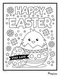 •two happy easter writing pages •two bible verse reflection pages (john 11:25 and john 3:16) •easter abc order •easter word scramble •easter parts of speech w. Easter Coloring Page