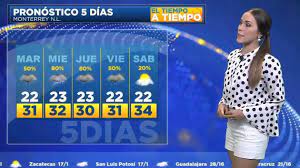 Su inquietud por los medios de comunicación la hizo cursar un subsistema en periodismo y un diplomado en radio y. Pronostico De Lluvia Durante La Semana En Monterrey