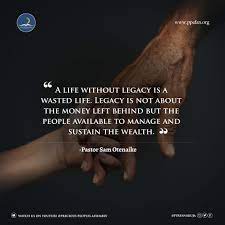 Ppafan Abuja Legacy Is Not Leaving Something For People It S Leaving Something In People Be More Deliberate In Making The Lives Of Those Around You Better By Each Passing Day Happy