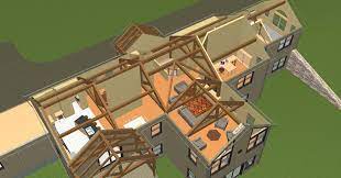 House plans on a single level, one story, in styles such as craftsman, contemporary, and modern farmhouse. Post And Beam Single Story Living New Design Granite Ridge Yankee Barn Homes