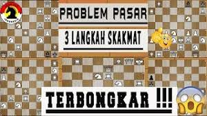 Susunan dan langkah kunci problem catur 3 langkah mati ada baiknya liat dulu video pengantar. Terbongkar Problem Pasar 3 Langkah Skakmat Bahas 5 Problem Catur Jalanan Catur Talk Indonesia Youtube