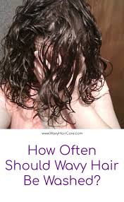 In other words, you should probably refrain from shampooing your hair everyday. How Often To Wash Wavy Hair With The Curly Girl Method Wavy Hair Care