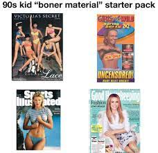 90s kid “boner material” starter pack : r/starterpacks