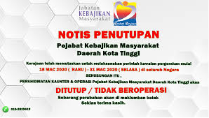 Permohonan jawatan kosong jabatan kebajikan masyarakat (jkm). Pejabat Kebajikan Masyarakat Daerah Kota Tinggi Home Facebook