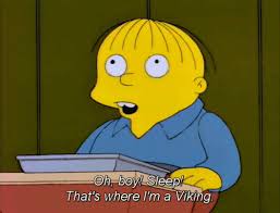 He Likes To Stay Well Rested Ralph Wiggum The Simpsons Simpsons Drawings