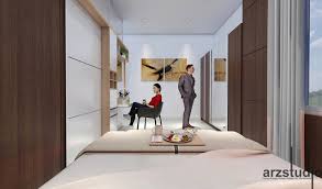 A simple idea that can save both time and energy, the work triangle connects the three main work areas: Modern Bedroom Design Concept Download Free 3d Model By Arzstudiodesign Cad Crowd