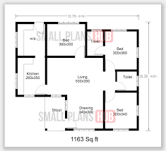 You can get a detailed drawing including floor pans , elevations a 3d floor plans from our site. Two Beautiful 3 Bedroom House Plans And Elevation Under 1200 Sq Ft 111 Sq M Small Plans Hub