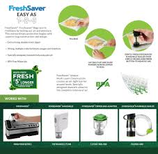 Maybe you would like to learn more about one of these? Foodsaver Freshsaver 26 Count Qt Size Vacuum Zipper Bags Bed Bath Beyond