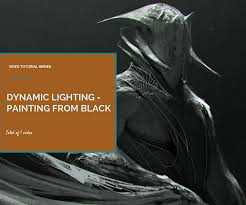 Dynamic Lighting Painting From Black Series On Cubebrush Co Black Series Anthony Jones Black