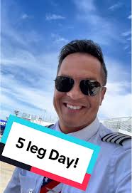 5 Leg Day: An Airline Pilot's Daily Journey