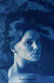 Cyanotype edges bleeding onto white paper?