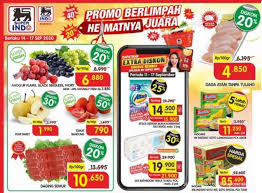 Mau tambahan diskon setiap belanja ? Katalog Promo Superindo Hari Ini 17 September 2020 Terakhir Diskonan