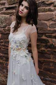 Floral Wedding Dresses Beauteous Bridal Details And Flower Filled Table Decor Love My Dress Uk Wedding Blog Wedding Directory Wedding Dresses With Flowers Floral Wedding Dress Wedding Dresses