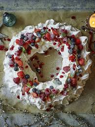 Christmas Pavlova Recipe Recipe Christmas Pavlova Christmas Food Desserts Best Christmas Desserts