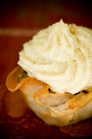 My husband purchased the paula deen porcelain stock pot for me for christmas. Turkey Cranberry Cupcakes Paula Deen Recipe Recipes Thanksgiving Recipes Turkey Dinner