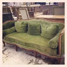 Vintage mcm broyhill chartreuse green sofa w/ 2 velvet hollywood regency chairs. Vintage Couch Rent One For Your Outside Portrait Shoot Green Living Room Decor Vintage Couch Vintage Sofa