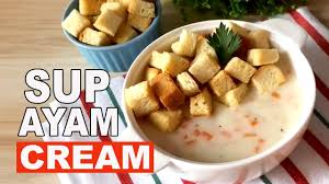 Biar ada sensasi unik, sup jagung ayam diberi coba resep: Resep Cara Membuat Cream Sup Ayam Kfc Restoran Chicken Bubur Cream Soup Royco Wortel Sop Susu Jagung Youtube