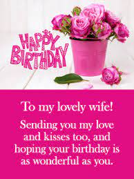 Find your perfect happy birthday image to celebrate a joyous occasion free download sweet and fun pictures free for commercial use. Happy Birthday Wife Messages With Images Birthday Wishes And Messages By Davia