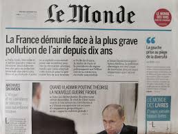 Le monde is a french daily afternoon newspaper. 2016 Journal Anniversaire Le Monde