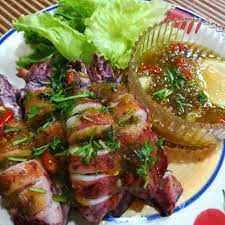 Sotong bakar ala thai yang ada rasa pedas, masam, manis. Sotong Bakar Thai Dengan Resipi Sos Paling Sedap Siram Aje Atasnya