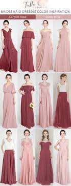 Canyon Rose And Dusty Rose Bridesmaid Dresses For 2019 Wedding Weddinginspirat Dusty Rose Bridesmaid Dresses Rose Bridesmaid Dresses Bridesmaid Dress Colors