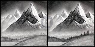 Landscape drawings in pencil | core title pencil drawing of a landscape description pencil drawing. Landscape Realistic Pencil Drawings Creative Art
