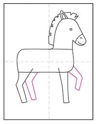 As you can see, the bottom step 4. How To Draw A Zebra Art Projects For Kids