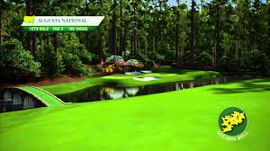 The perfect size print of the masters iconic hole no. Course Flyover Augusta National Golf Club S 12th Hole Youtube