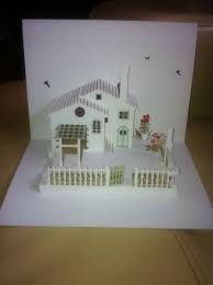 More challenging 3d designs including a tea set, a paper crane and fighter jets. Pop Up Card For Folks 50th Wedding Anniversary Pop Up Cards 50th Anniversary Cards Kirigami Patterns