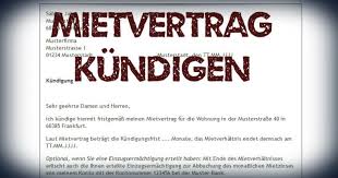 Kostenlose vorlage in wenigen minuten anpassen kündigung ausdrucken und versenden. Mietvertrag Kundigen Muster Vorlagen Tipps Freeware De