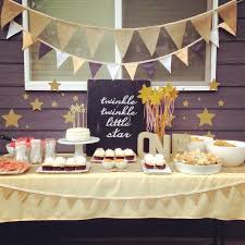 Create custom decorations for any event with photos. Cake Table Decorations For First Birthday