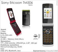 2086 Sony Ericsson TM506 Telefon ...