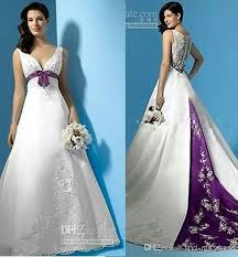 Purple And White Wedding Dress Purple Wedding Dress Wedding Dresses Uk Trendy Wedding Dresses