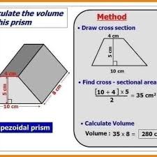 How To Find The Volume Of A Prism Math Prism Volume