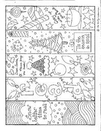 A fun project for any age! Holiday Thanksgiving Fall Christmas Winter Printable Bookmarks To Color