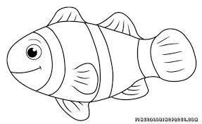 3 very silly fish to color. 16 Best Free Printable Fish Coloring Pages For Kids