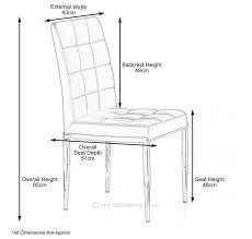 The correct size dining chairs can really make a difference to the layout of your home. 12 Architecture Standardsize Ideas In 2021 Furniture Dimensions Wooden Kitchen Table Dining Table Height