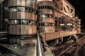 Some images of berlin's international congress centre designed by ralf schüler and ursulina even now berlin's icc would not look out of place on the satellite of elysium in neil blomkamp's new. Perfect Building For Your Evil Dystopian Congresses Icc Berlin Evilbuildings