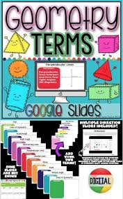 Geometry In Google Slides Teaching Technology Math Teaching Math