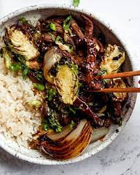 Aji Panca Beef And Brussels Sprouts Stir Fry By Andrealoretdemola Quick Easy Recipe The Feedfeed Recipe In 2021 Brussel Sprouts Quick Easy Meals Featured Recipe