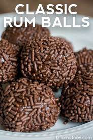 Classic Rum Balls Recipe Rum Balls Cookies Recipes Christmas Candy Recipes