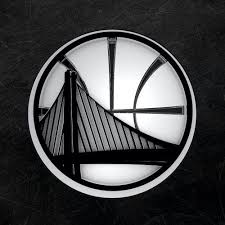 Black And White Warriors Logo Black White Golden State Warriors Wallpaper Golden State Warriors Logo Golden State Warriors